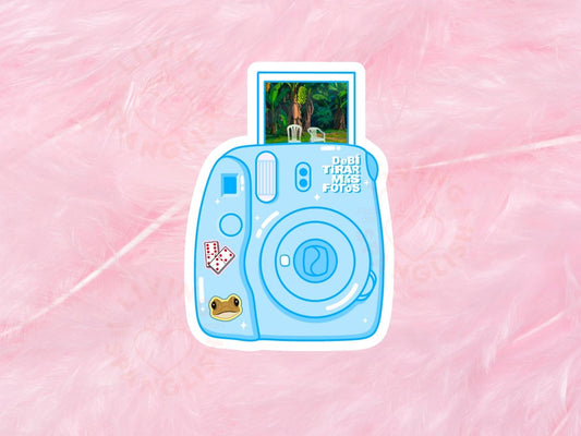 DeBÍ TiRAR MáS FOToS Pink Sticker