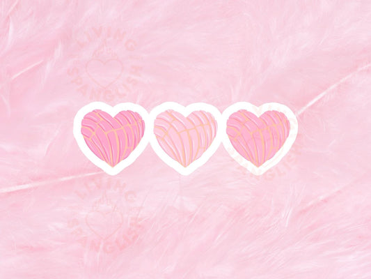 Chocolate & Vanilla Heart Conchitas