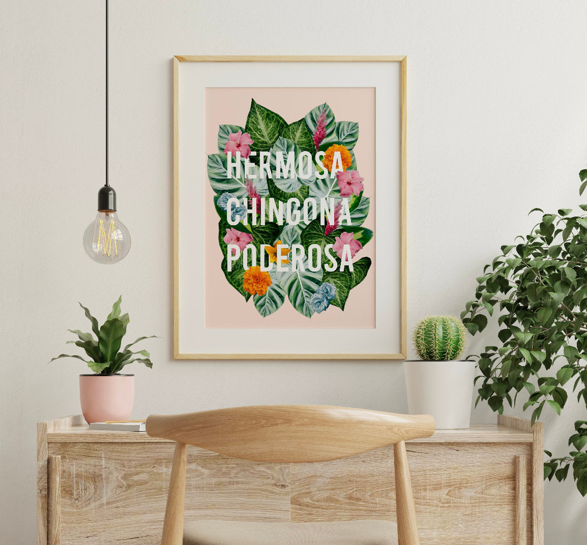 Hermosa Chingona Poderosa Floral | Digital Download