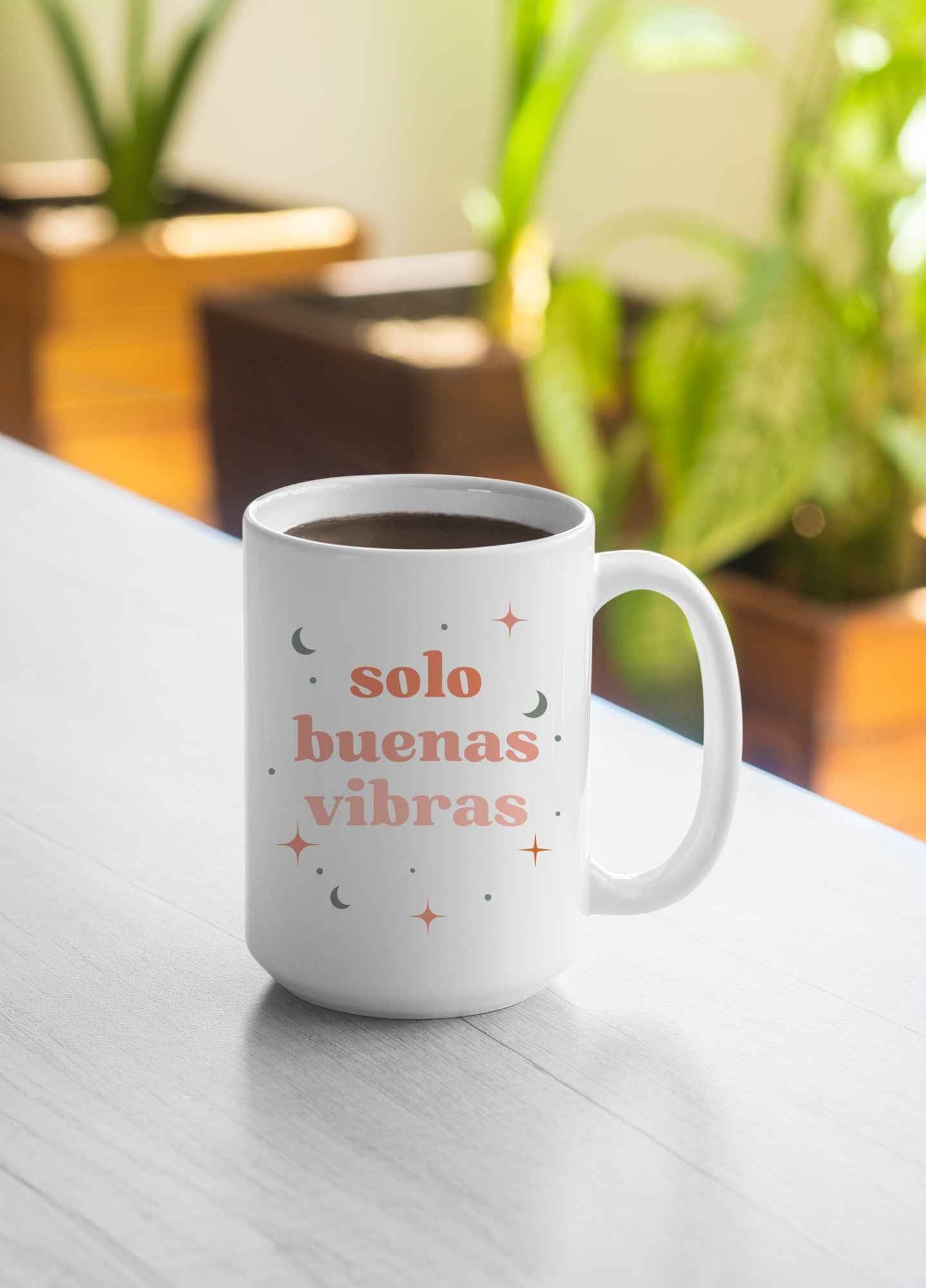 Solo Buenas Vibras Mug