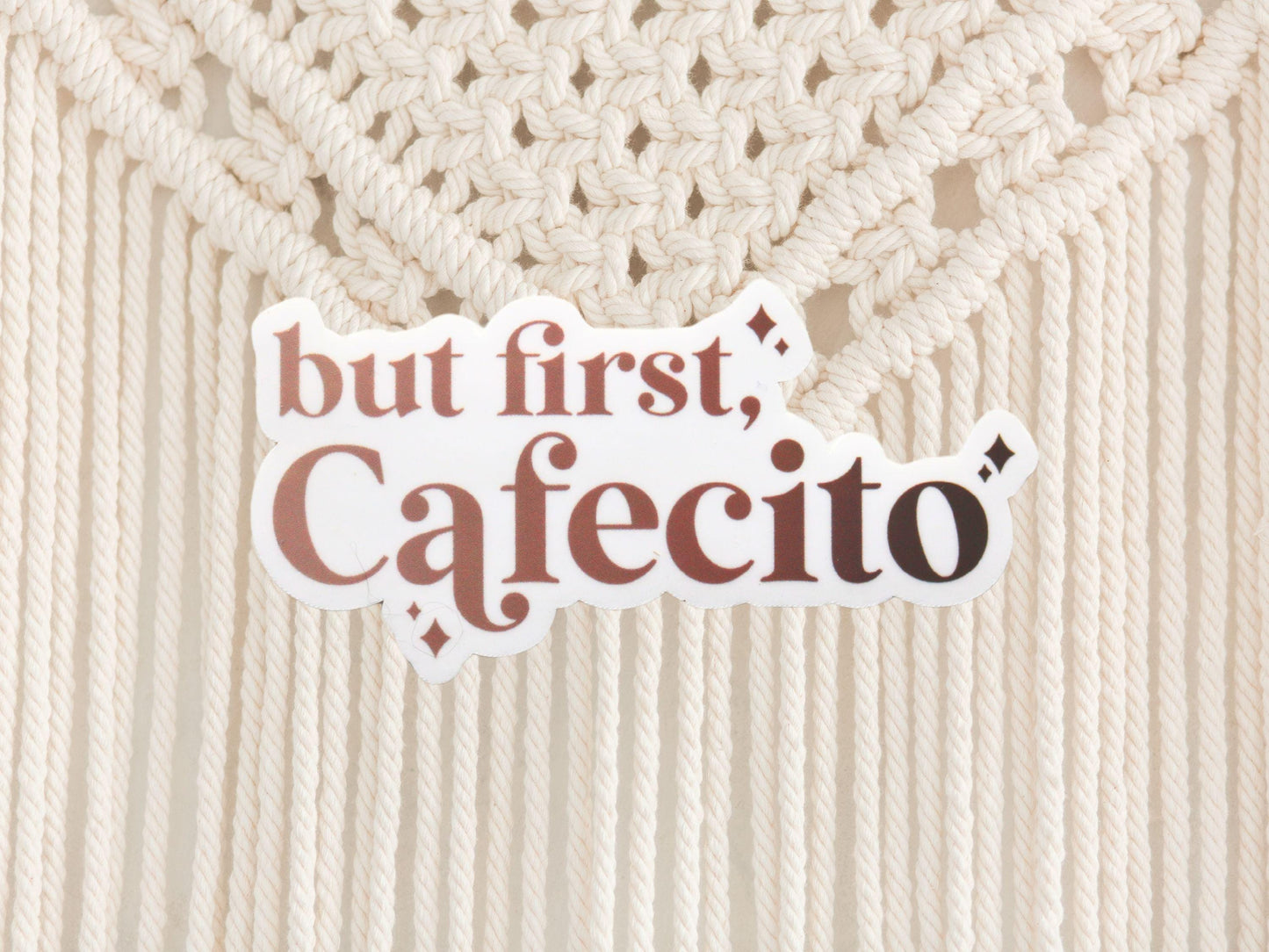 But first, Cafecito