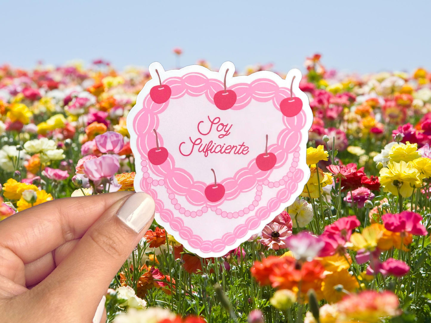 Soy Suficiente Heart Cake