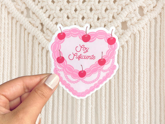 Soy Suficiente Heart Cake