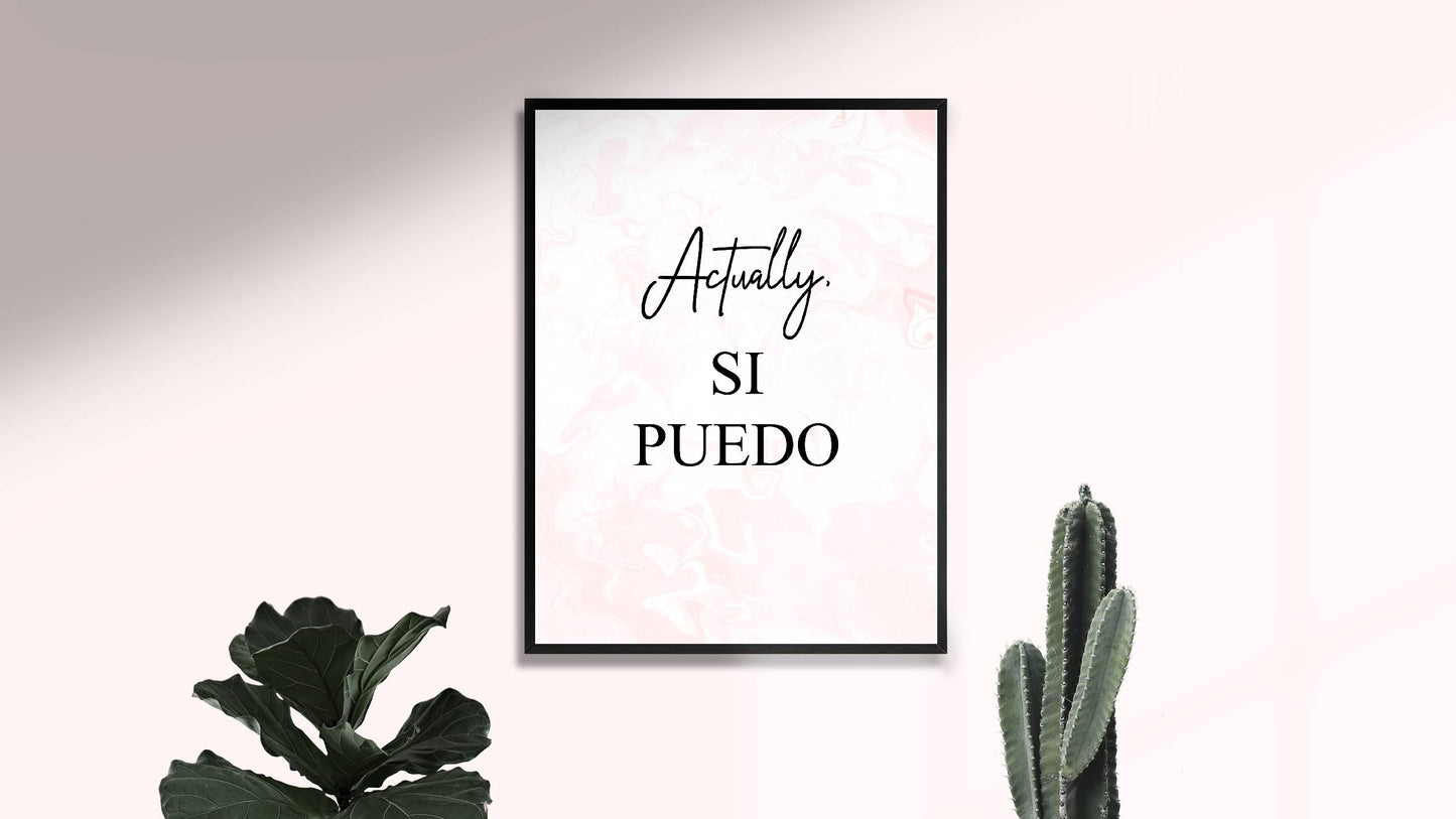 Actually, Si Puedo | Digital Download