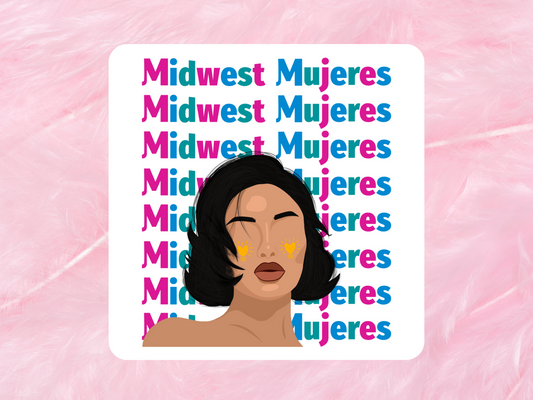 Midwest Mujer Sticker
