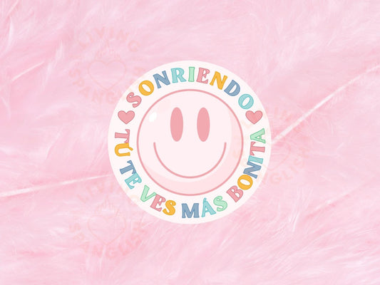 Sonriendo Tú Te Ves Más Bonita