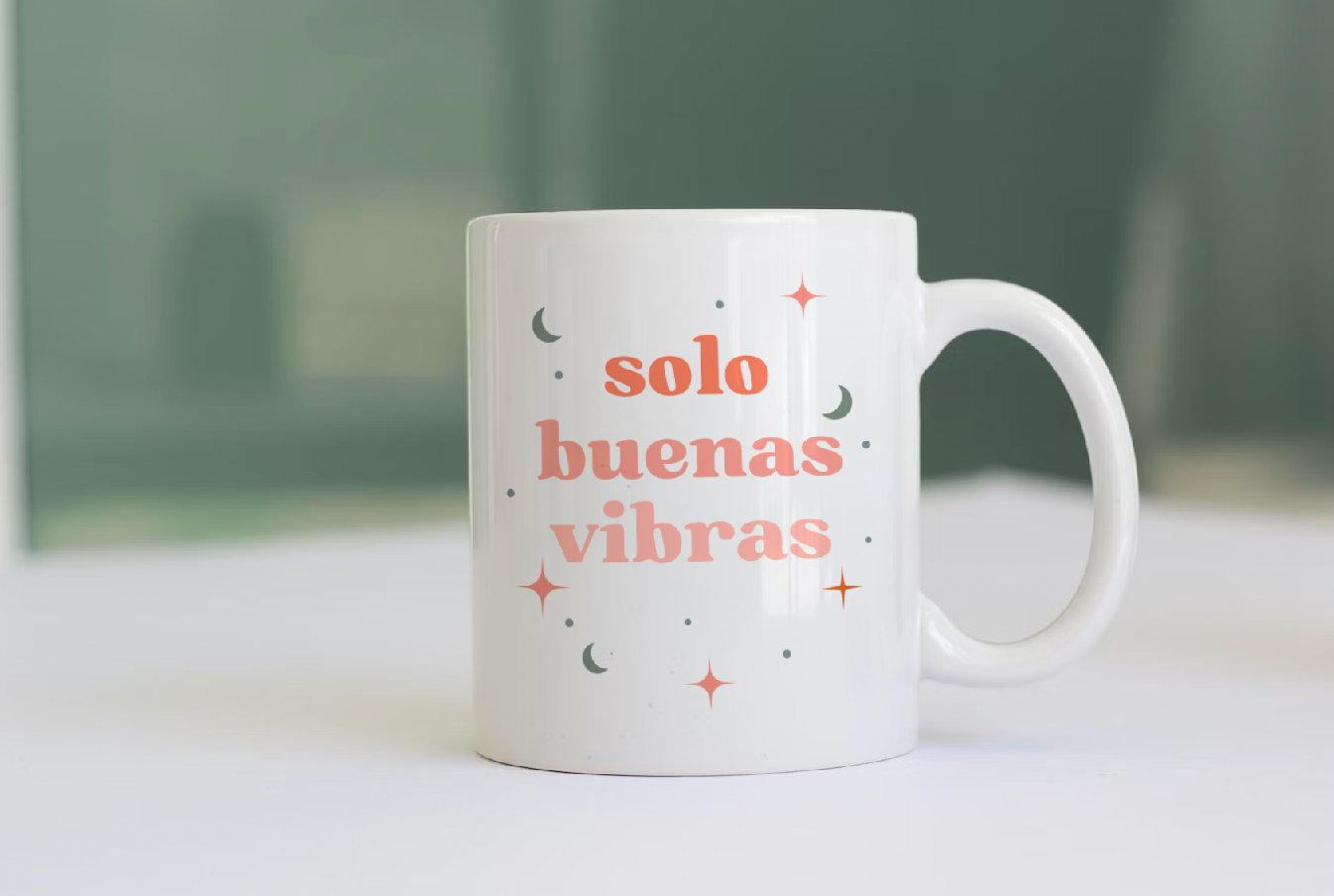 Solo Buenas Vibras Mug