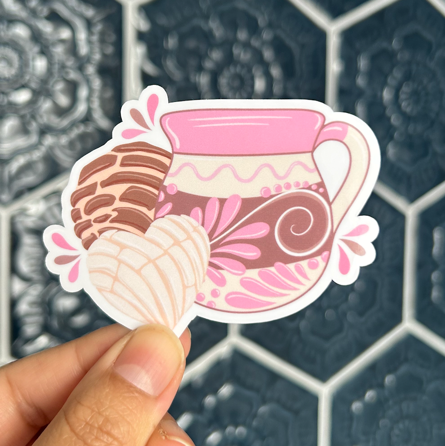 Talavera y Pan Dulce Sticker