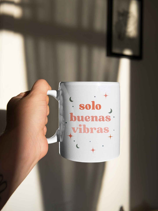 Solo Buenas Vibras Mug