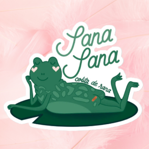 Sana Sana Colita De Rana Sticker