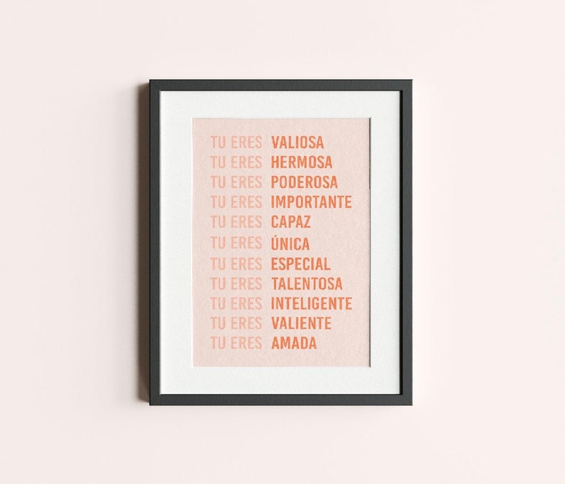 Tu Eres Afirmación | Digital Download